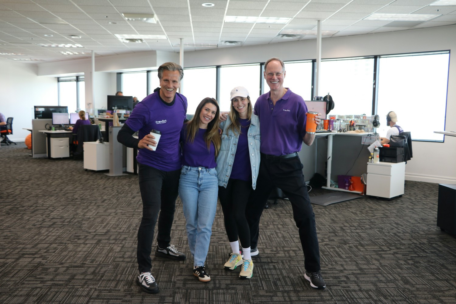 With our no door policy, managers and their teams have open communication in the office and remotely.