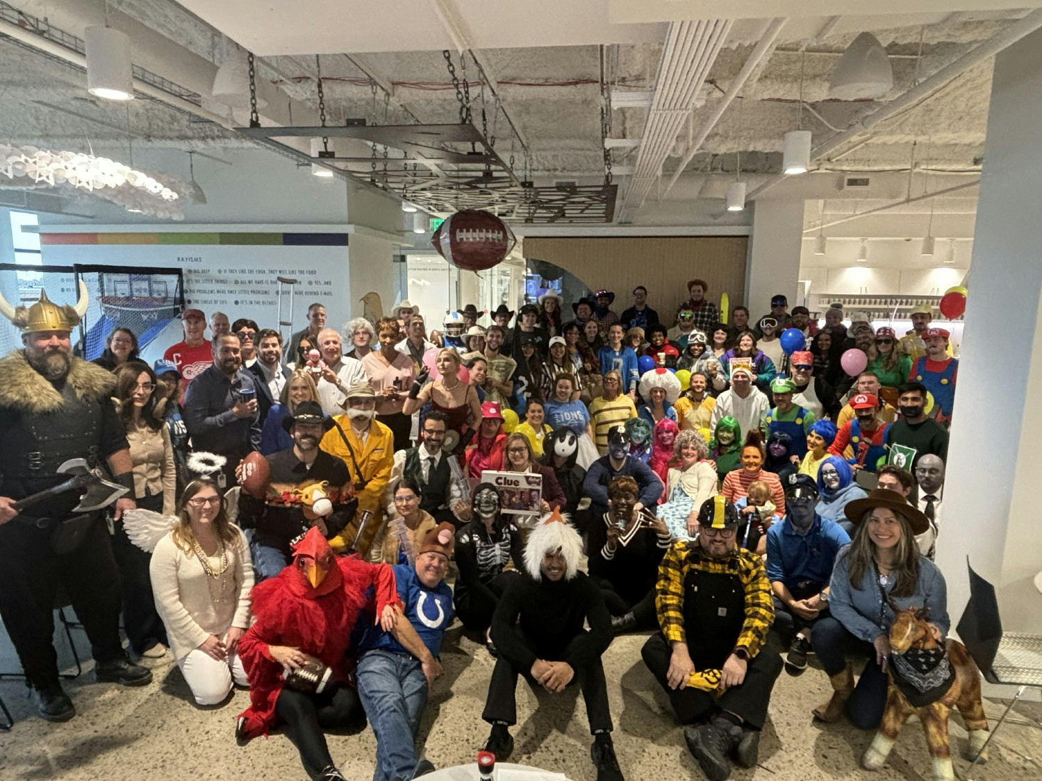 The Sachse Construction team goes all out for Halloween