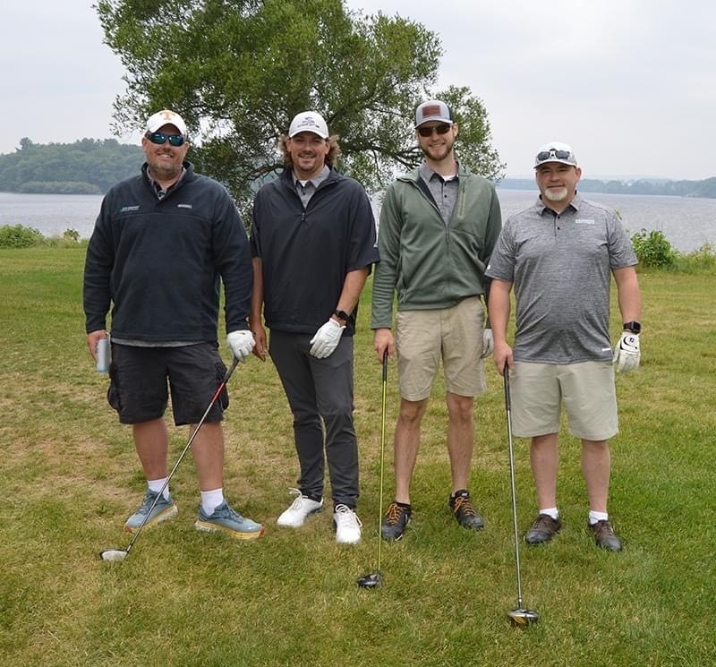 Our team at the Greater Wausau Chamber of Commerce golf outing. 