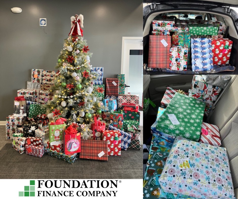 Supporting 4 local families in need by collecting gifts during the holiday season. 