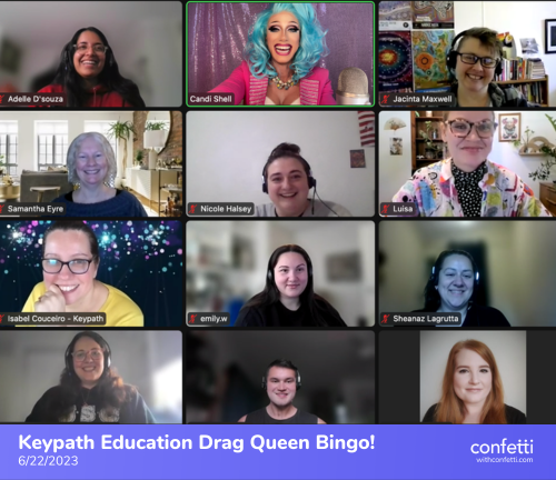 Keypath Education celebrates Pride with Drag Queen Bingo