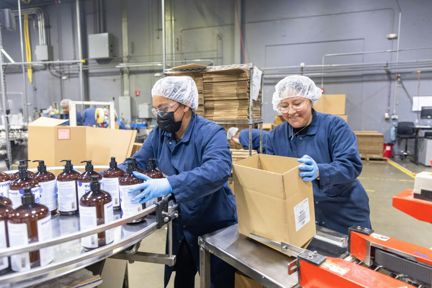 Makers at work in EO’s manufacturing headquarters in San Rafael, CA