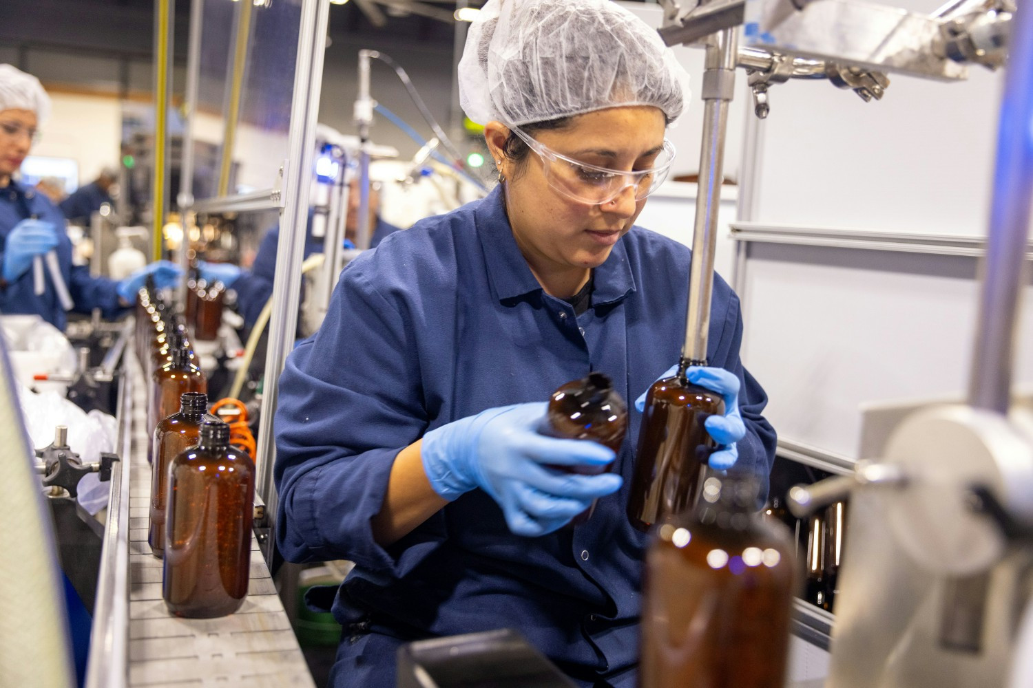 Makers at work in EO’s manufacturing headquarters in San Rafael, CA