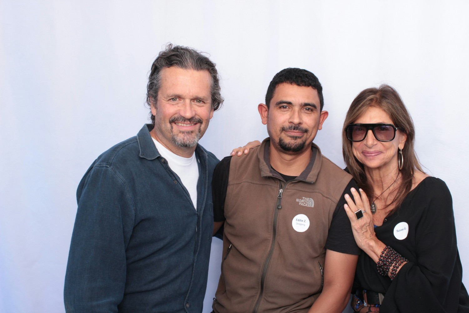 30th Anniversary Party: Founders/Co-CEOs Susan Griffin-Black, Brad Black, and a long-tenured, second-generation employee