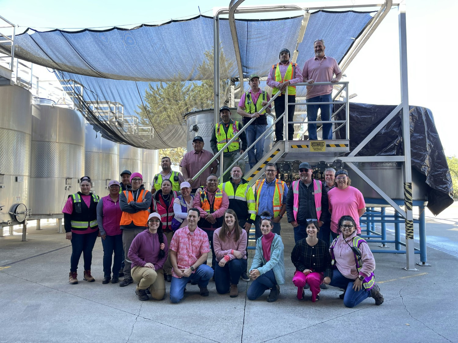 For years, Bonterra Organic Estates has encouraged employees to participate in Cancer Awareness Day.