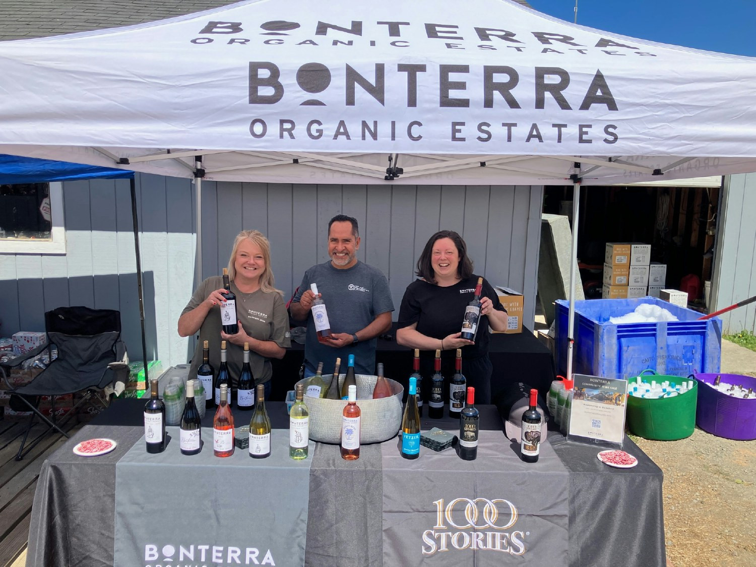 Employees as Brand Ambassadors volunteering at the world's largest salmon BBQ community event.