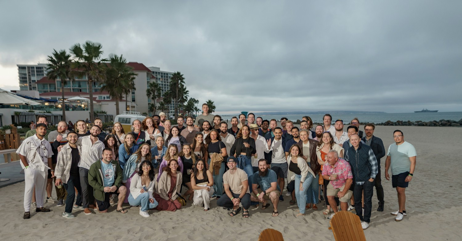 Toes in the sand at our 2023 Annual Staff Retreat!