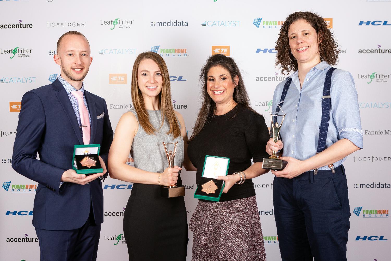 Team TBI at the 2019 Stevie Awards in New York.