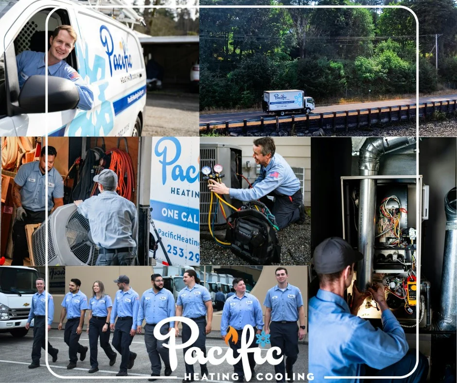 Our team in the field! We've got you covered from furnace tune-ups to full system replacements and home comfort needs.