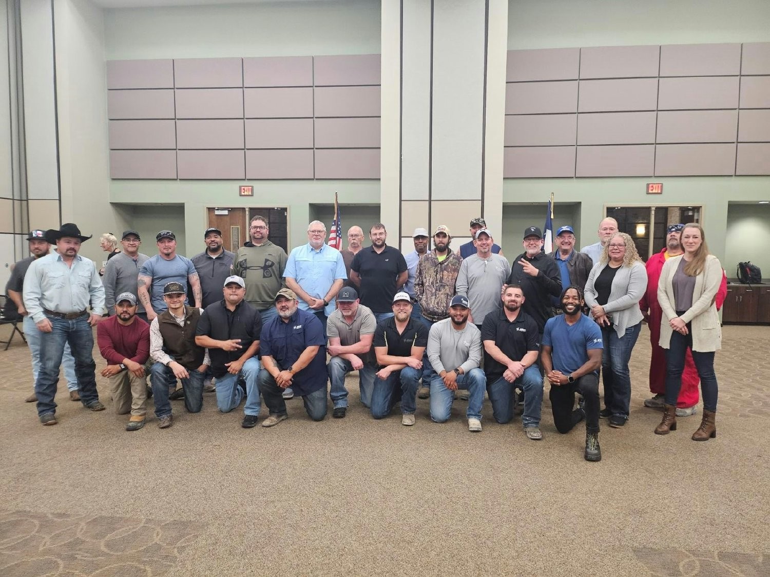 Every year, Atlas Energy puts on a Veterans Day Banquet for its employees in West Texas