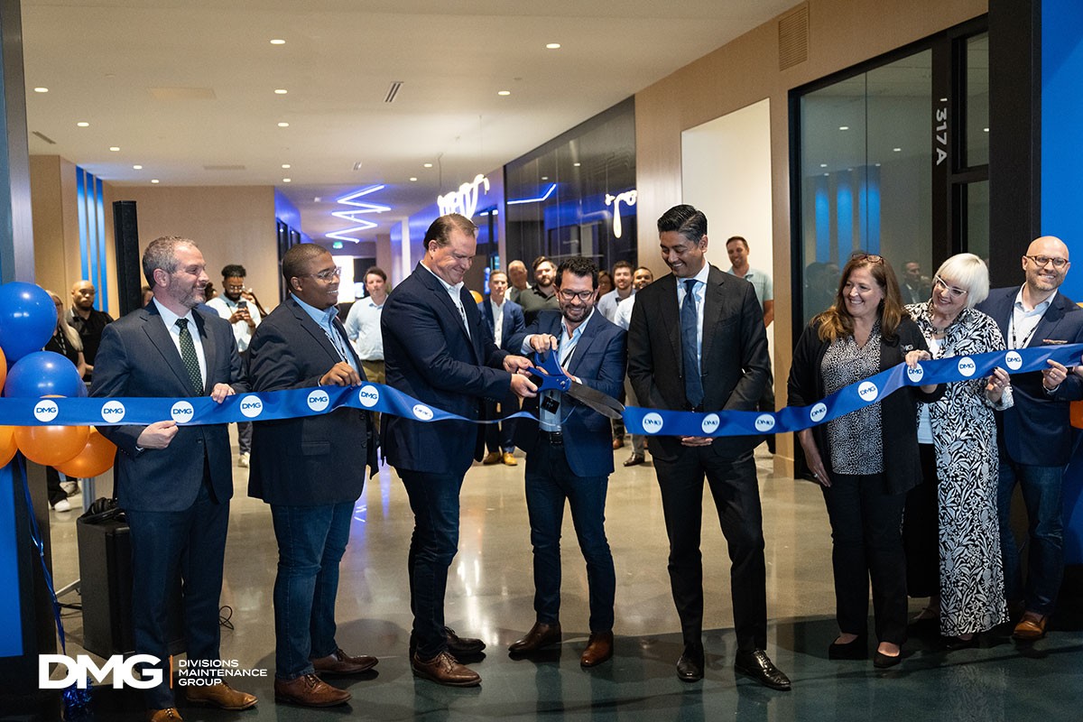 Ribbon cutting ceremony at our new HQ with Cincinnati Mayor, Aftab Pureval!