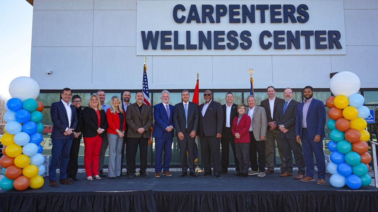 Carpenters Wellness Center grand opening in Kansas City.