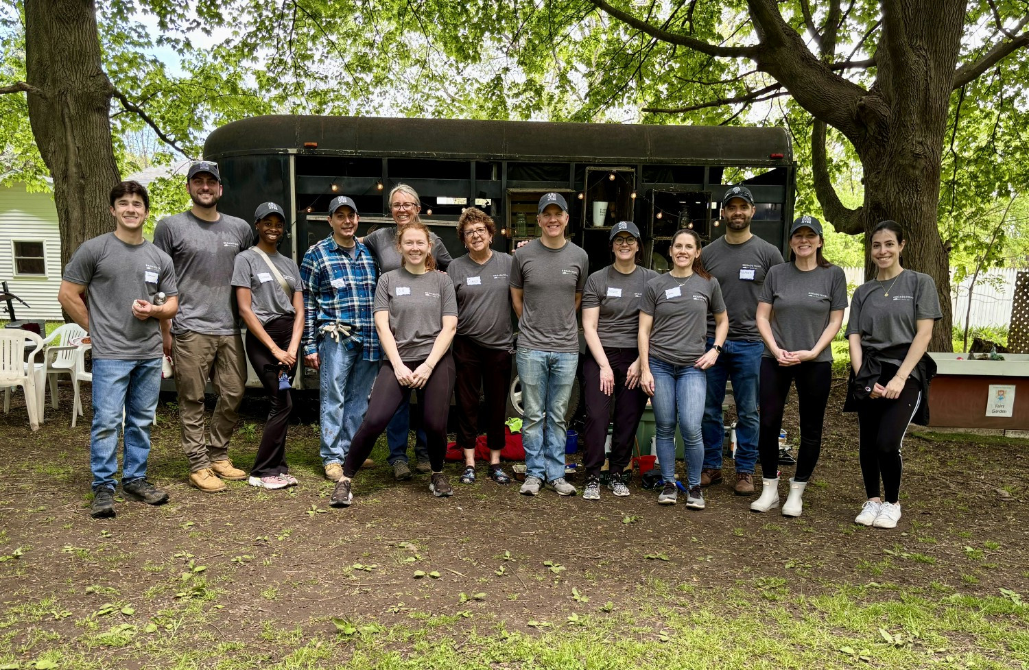 Annually, employees give back to local organizations through a day of volunteer work as part of United Way Day of Caring