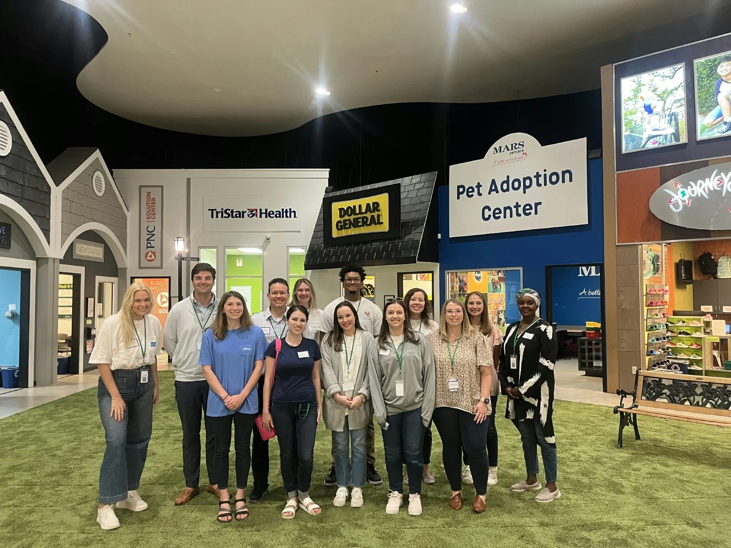 Giving back to our communities: LBMC team members volunteer at Junior Achievement's JA BizTown in Nashville, TN.