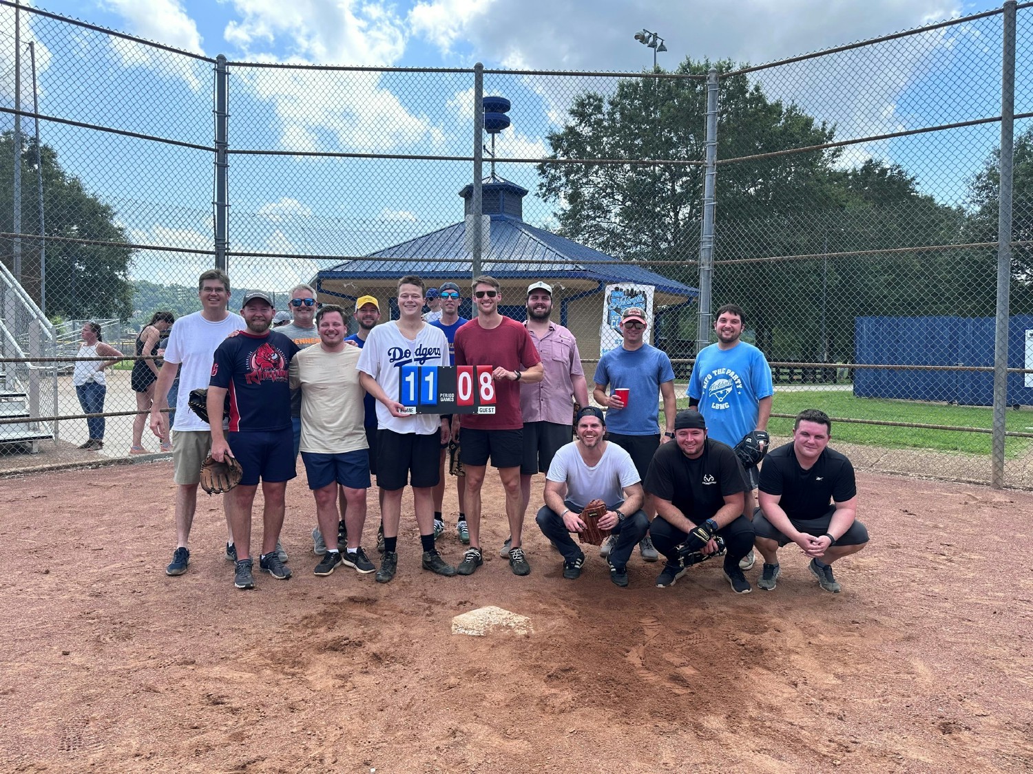 LBMC team members participate in softball, kickball, basketball, and other teambuilding activities throughout the year.