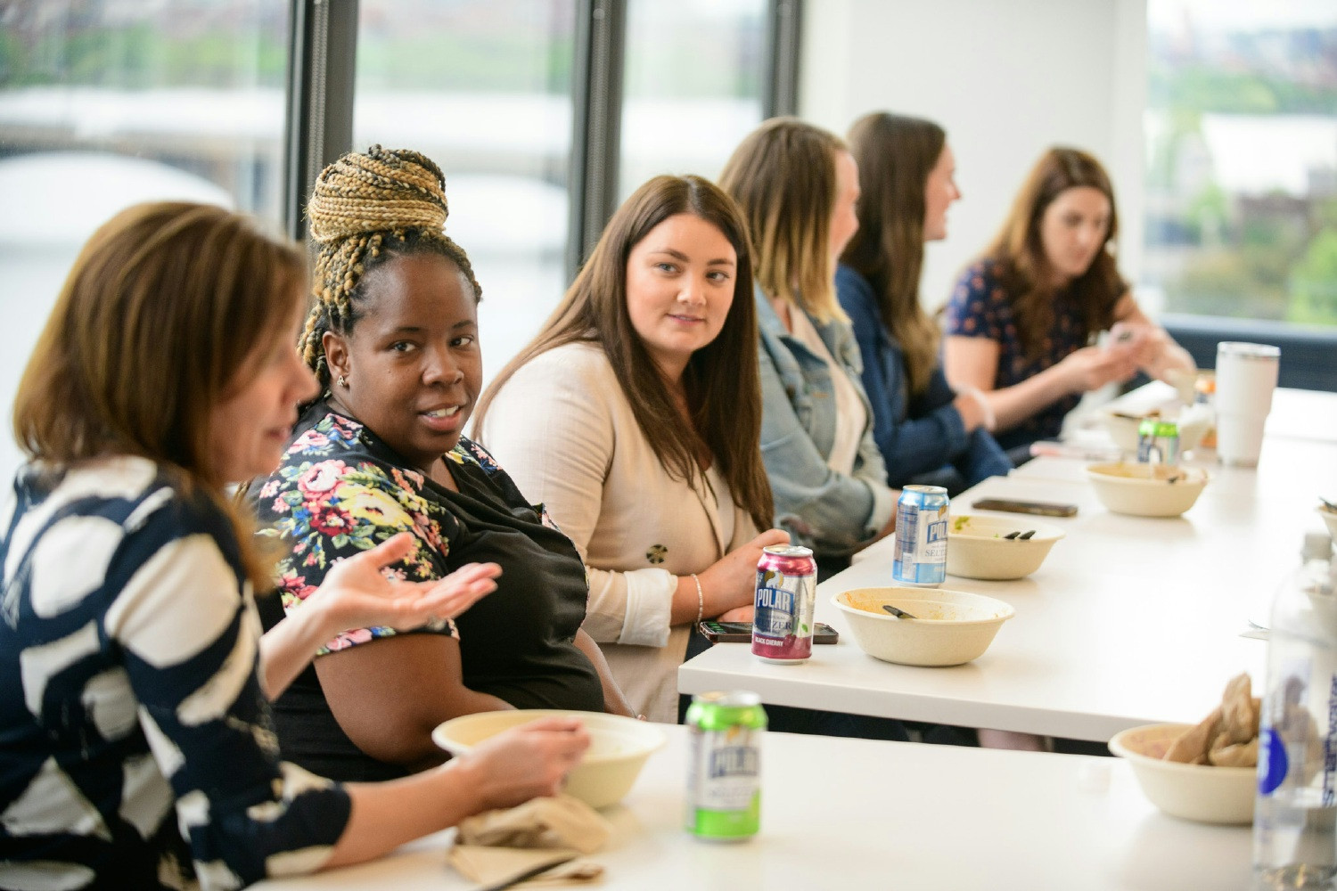 CarGurus encourages employees to relax and connect over free lunch