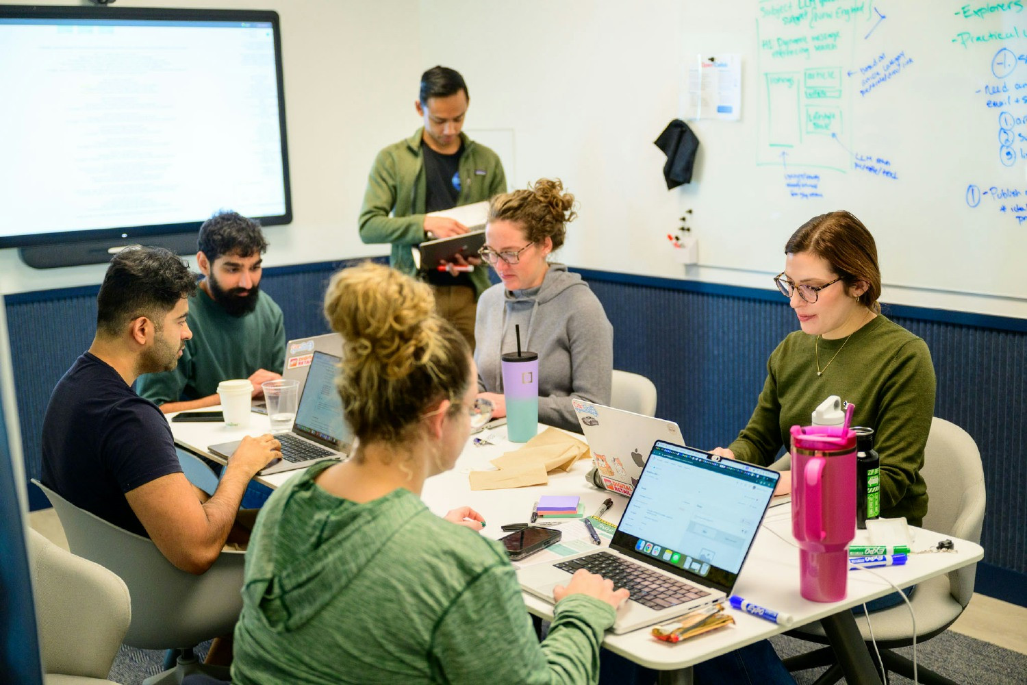 Our annual Hackathon brings teams together to create innovative new ideas to support our business