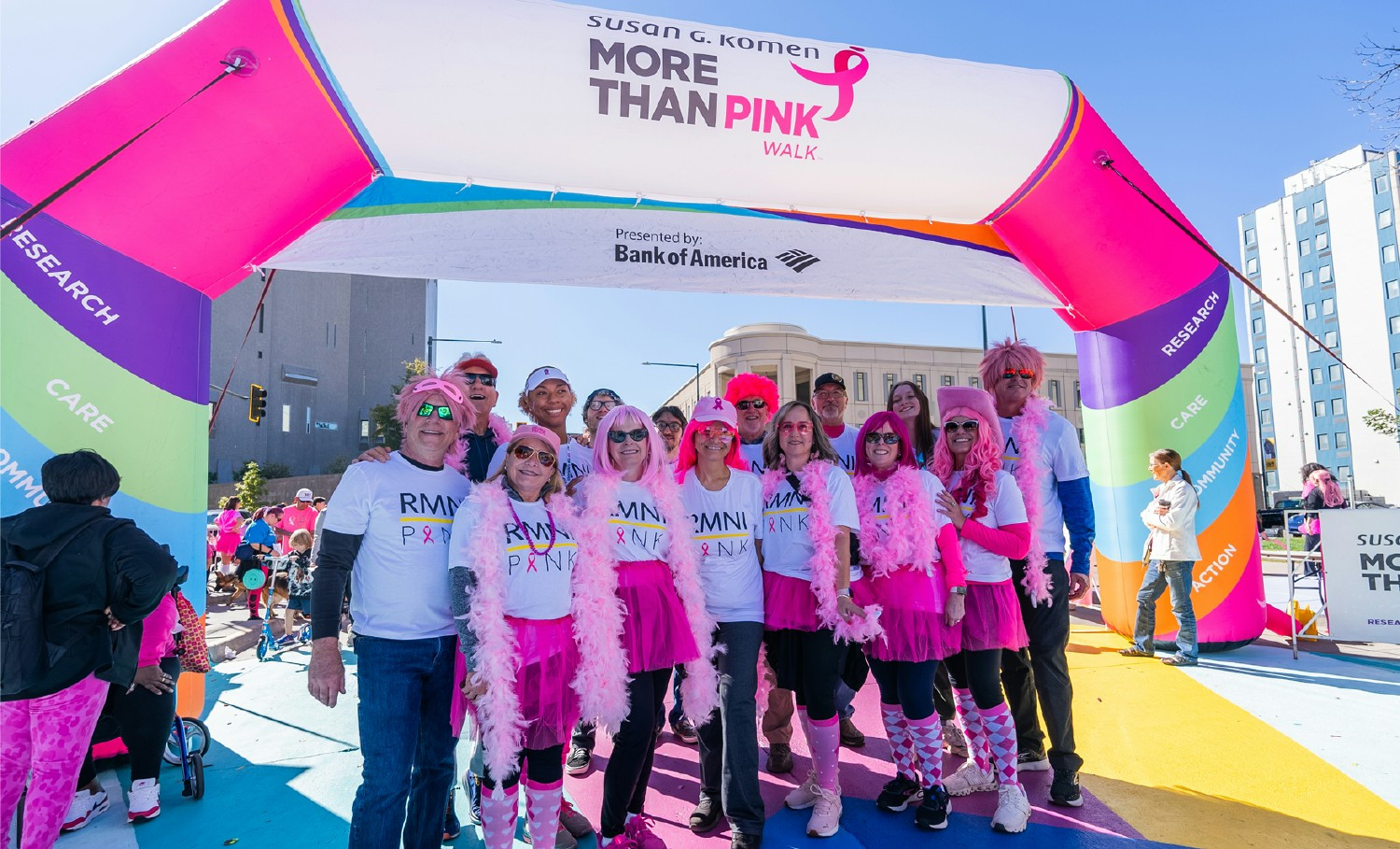 Rimini's TEAM PINK supporting Breast Cancer Awareness Walk to prevent and cure breast cancer 