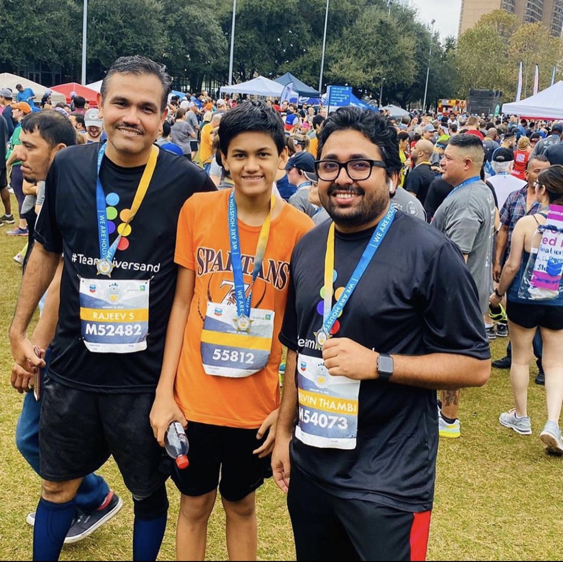 We encourage our employees to stay healthy and active. Every year we participate in the Houston Chevron Marathon 5k race