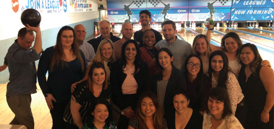 Bowling Team Event for HQ employees