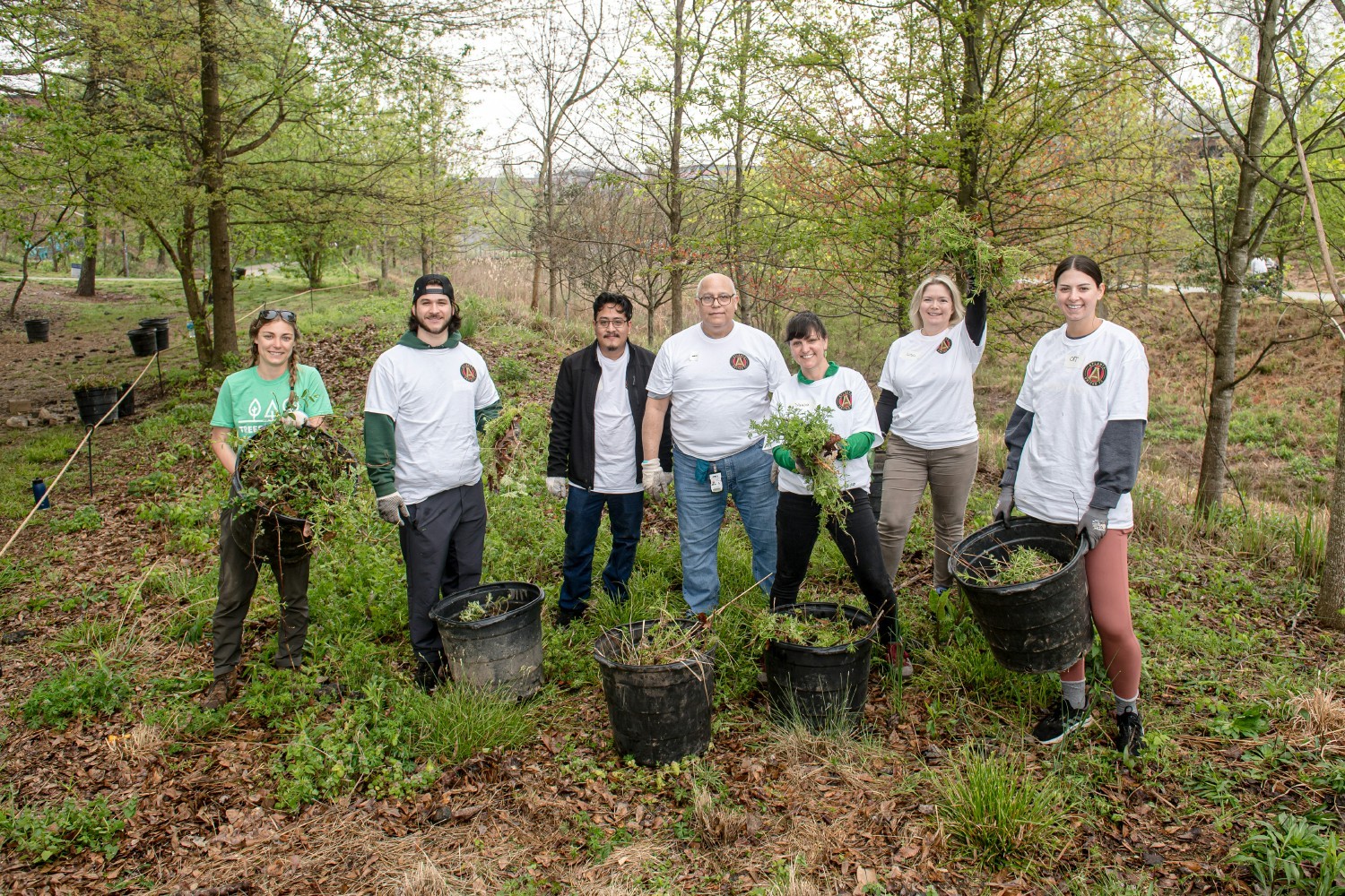 Atlanta students & BFOB associates join Trees Atlanta, fostering a healthy plant community and sustainable forest.