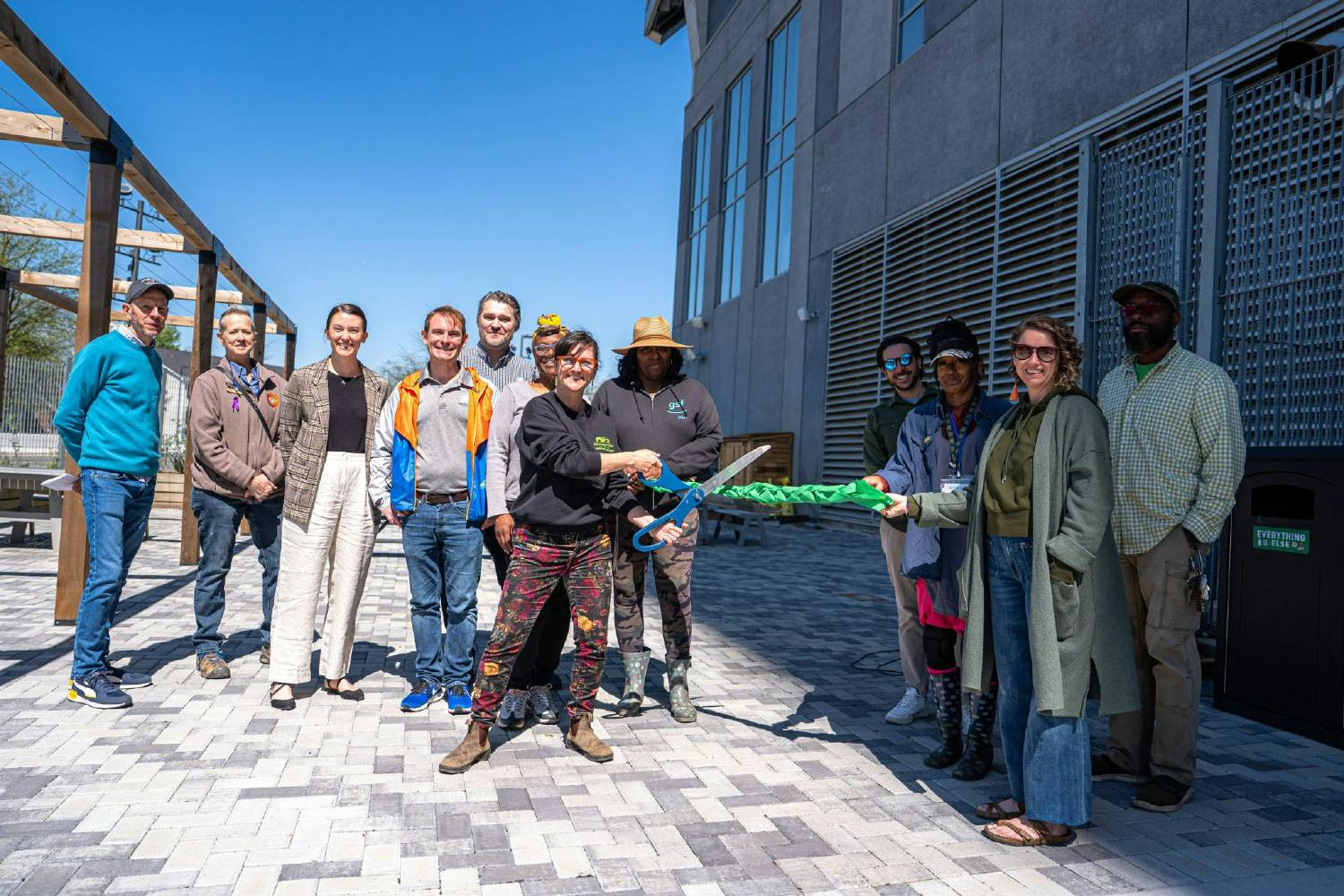 Mercedes-Benz Stadium's Urban Garden reopened in 2025 as a refreshed space for wellness, education and events. 