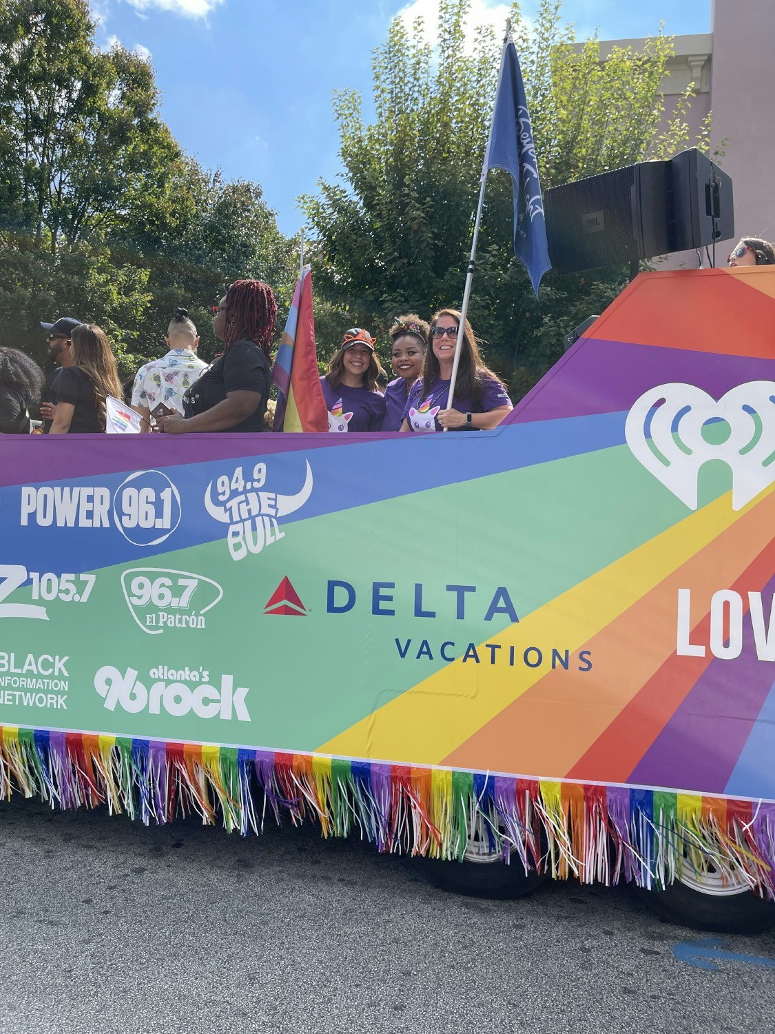 Proud to support our LGBTQ+ community at ATL Pride and MOT Pride. Float, on-site activations and more!
