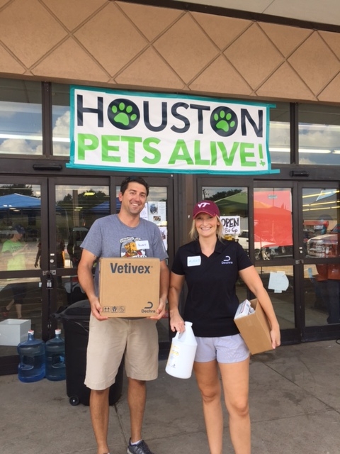 Volunteering at Houston Pets Alive