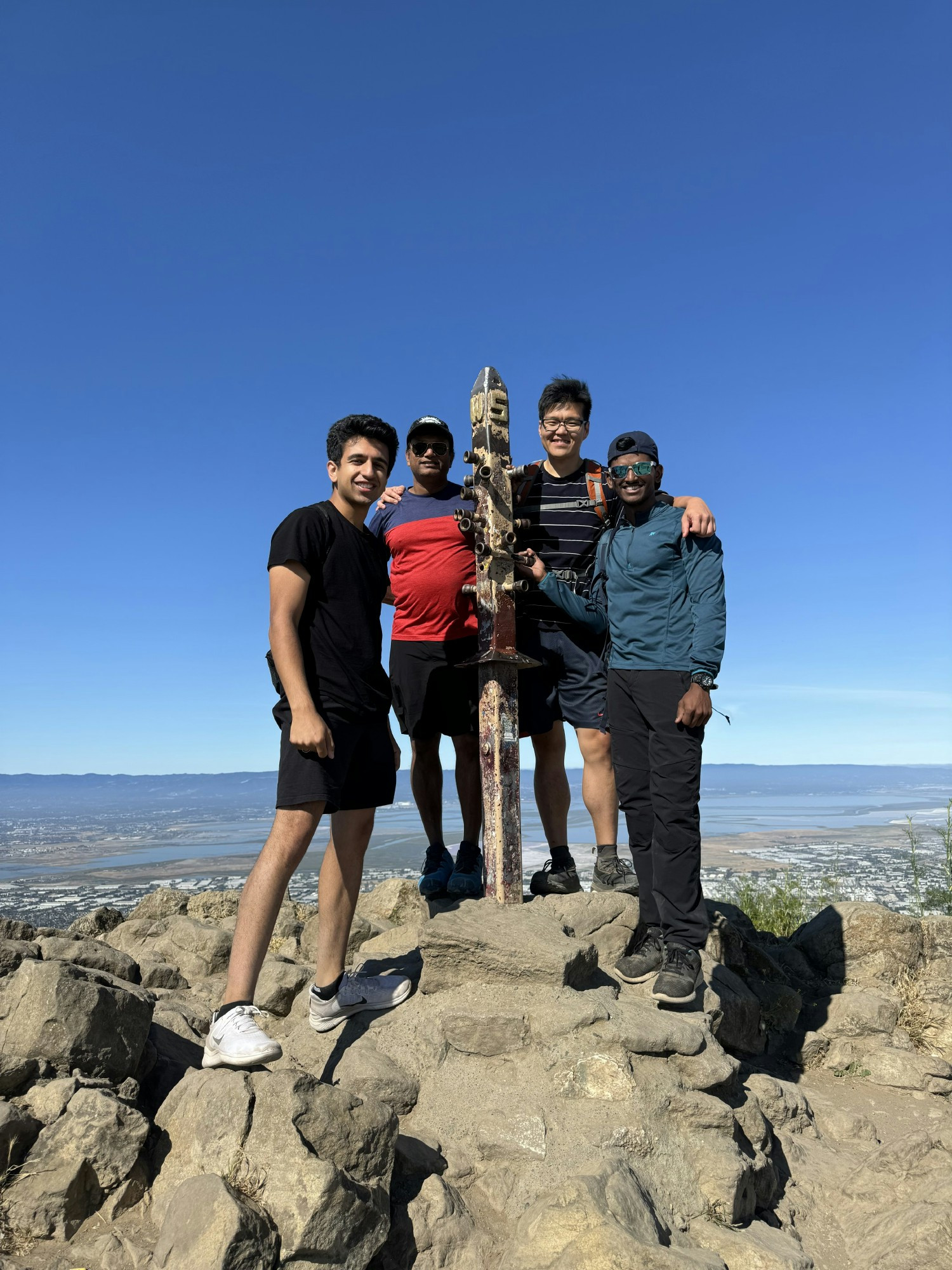 Team Hike at Mission Peak, Fremont, CA