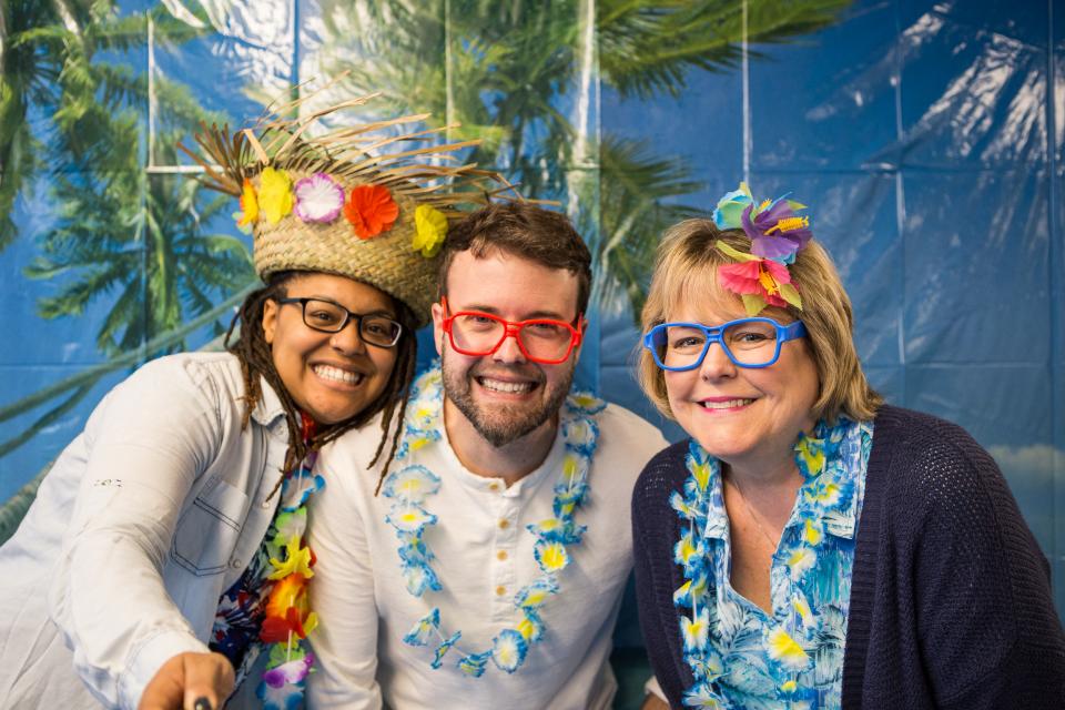 Hawaiian Shirt Day - Selfie Station