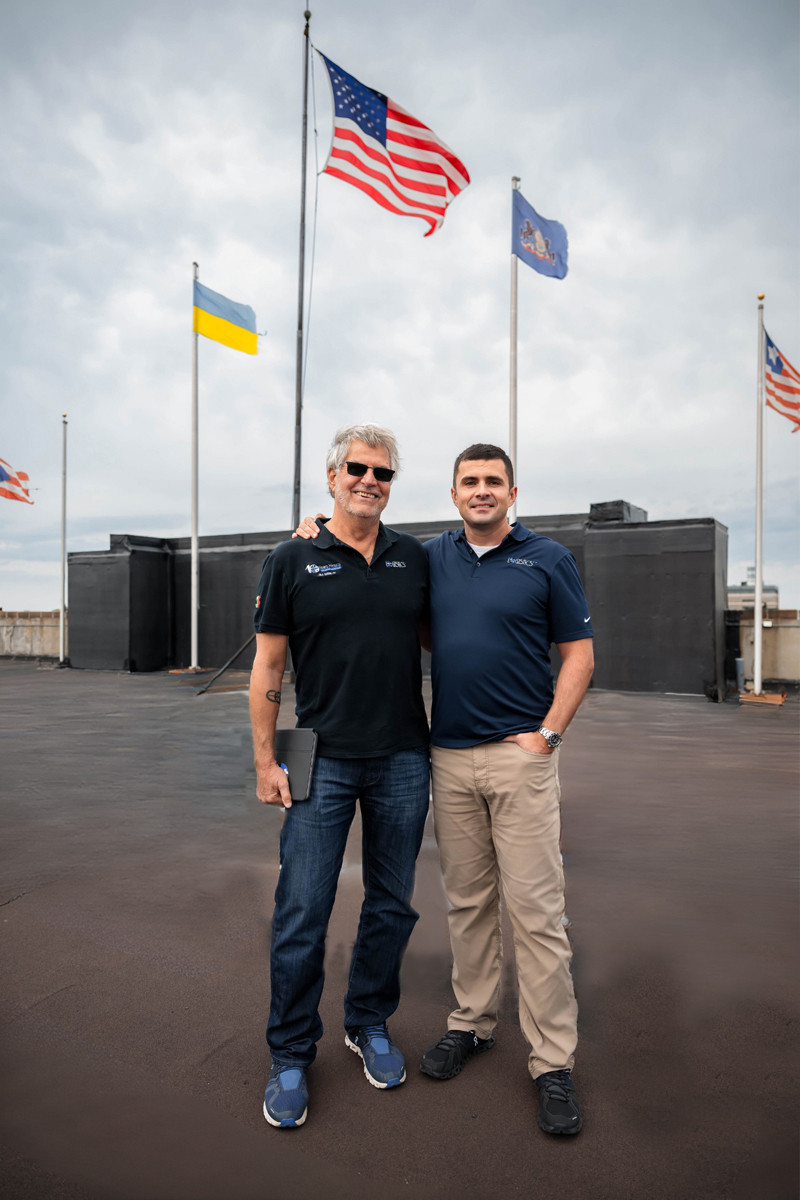 Jim Berlin, Founder/CEO and Yuriy Ostapyak, COO.