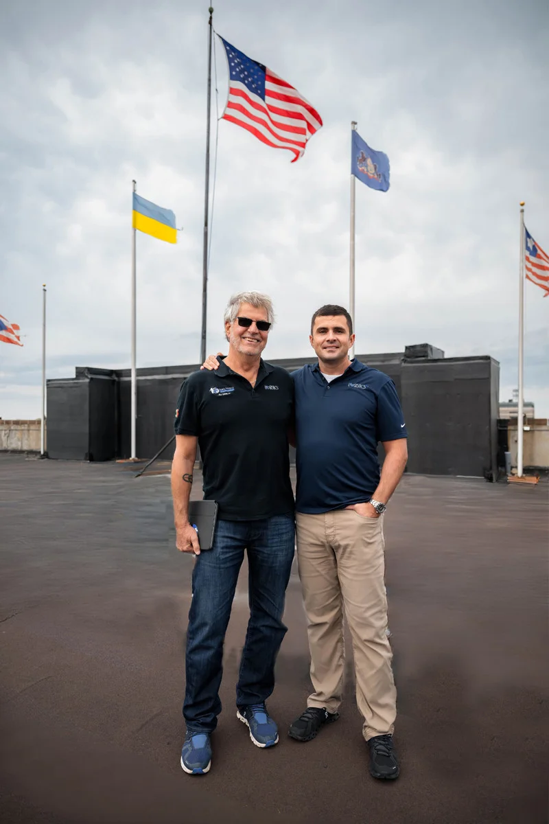 Jim Berlin, Founder/CEO and Yuriy Ostapyak, COO.