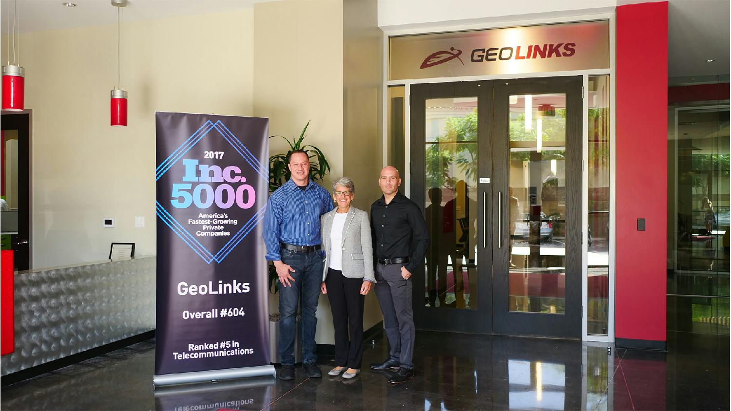 California State Senator, Hannah-Beth Jackson visits GeoLinks HQ. 