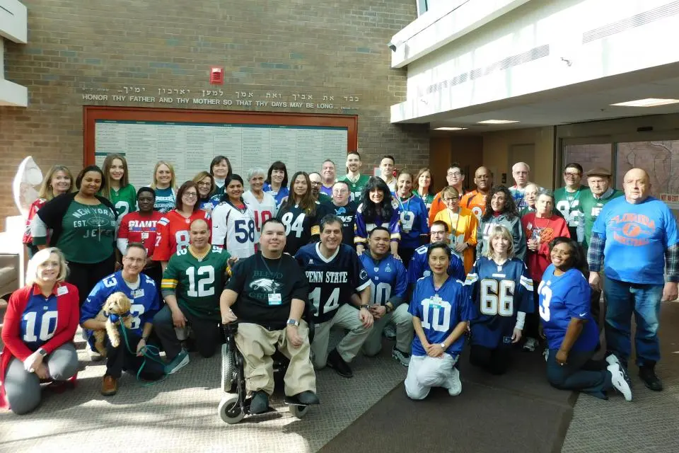 “Spirit Days are a particular hit with Gurwin staff, who wear their teams' jerseys with pride!” 