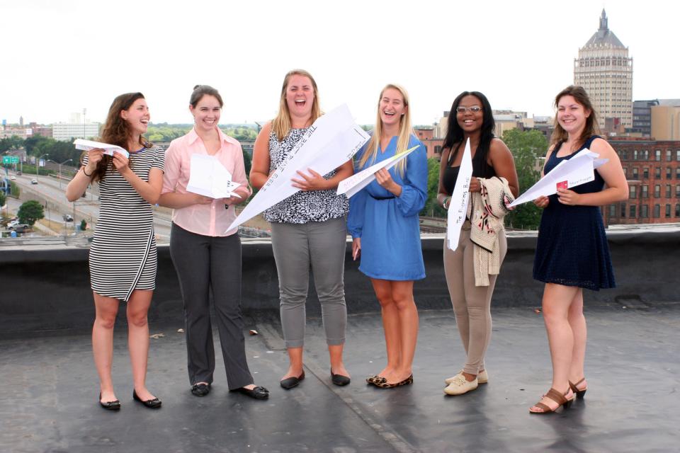 Annual Intern Paper Airplane Contest