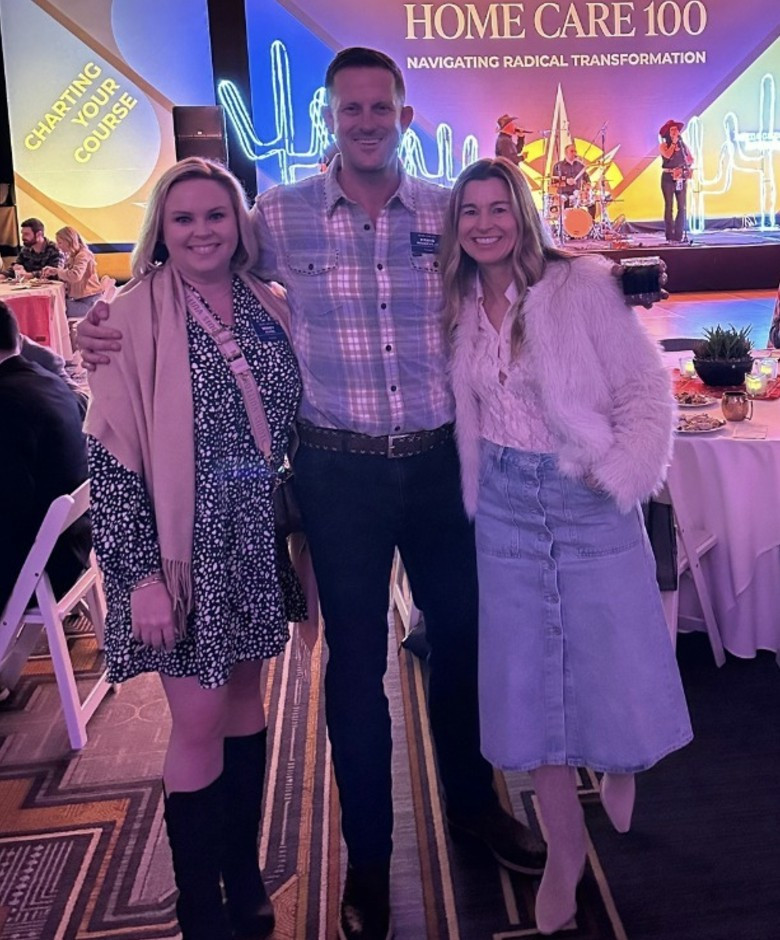 Our leadership team at Home Care 100 in Arizona.