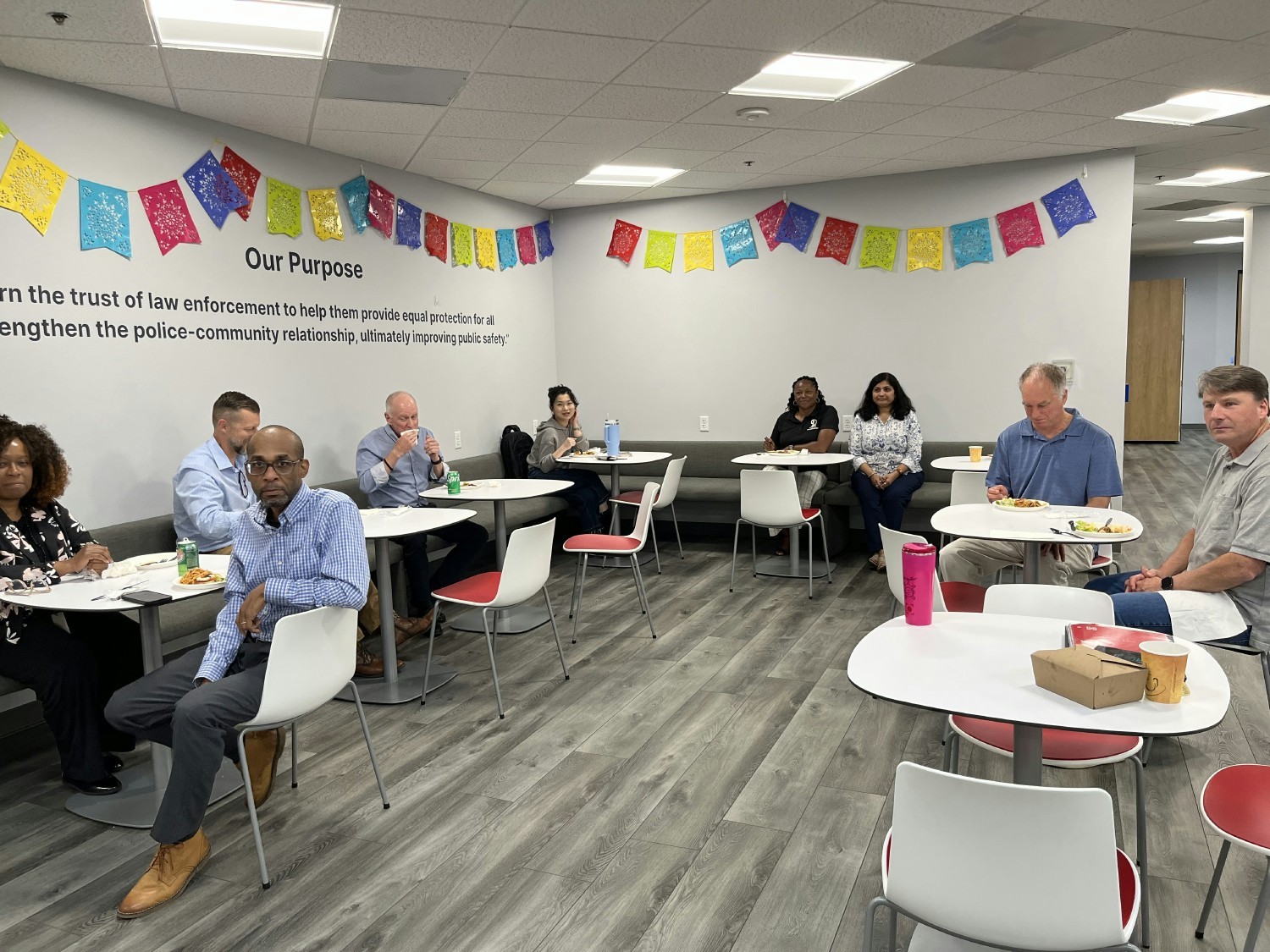 Our cafeteria is where delicious meets collaboration, as colleague connect over cuisine  conversation. #WorkPlaceCulture