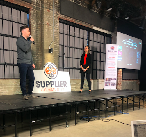 Presenting with our partners, RSi at a Supplier Community event!