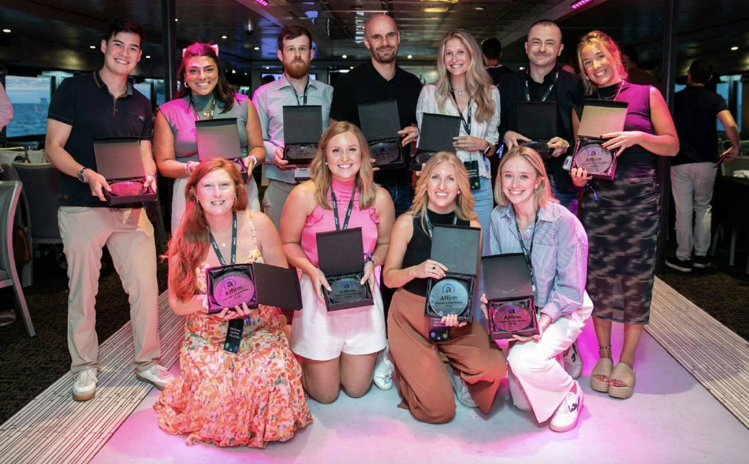 Award recipients at our first-ever our Revenue Field Kickoff event in Chicago.