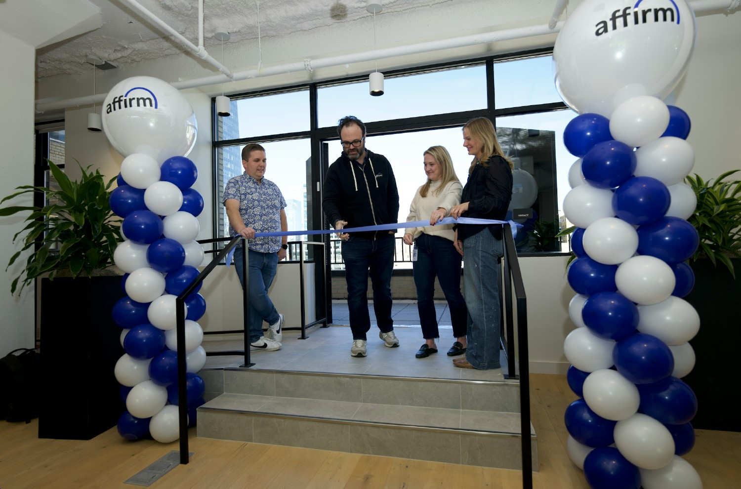 Ribbon cutting ceremony at our New York City office.