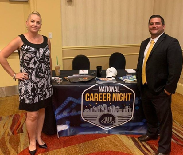 GigAck Table at a Career Fair