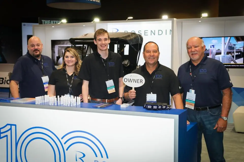 Rosendin showcases 100 years in business at the BICSI Conference in Florida