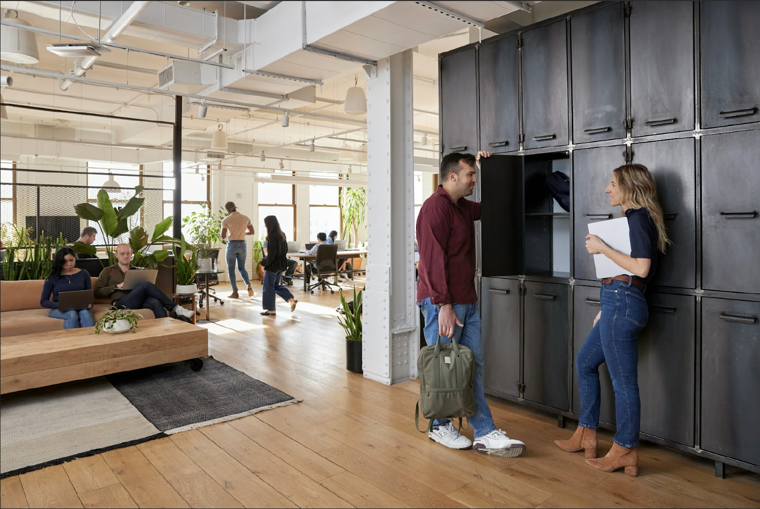 A view into our NY office.