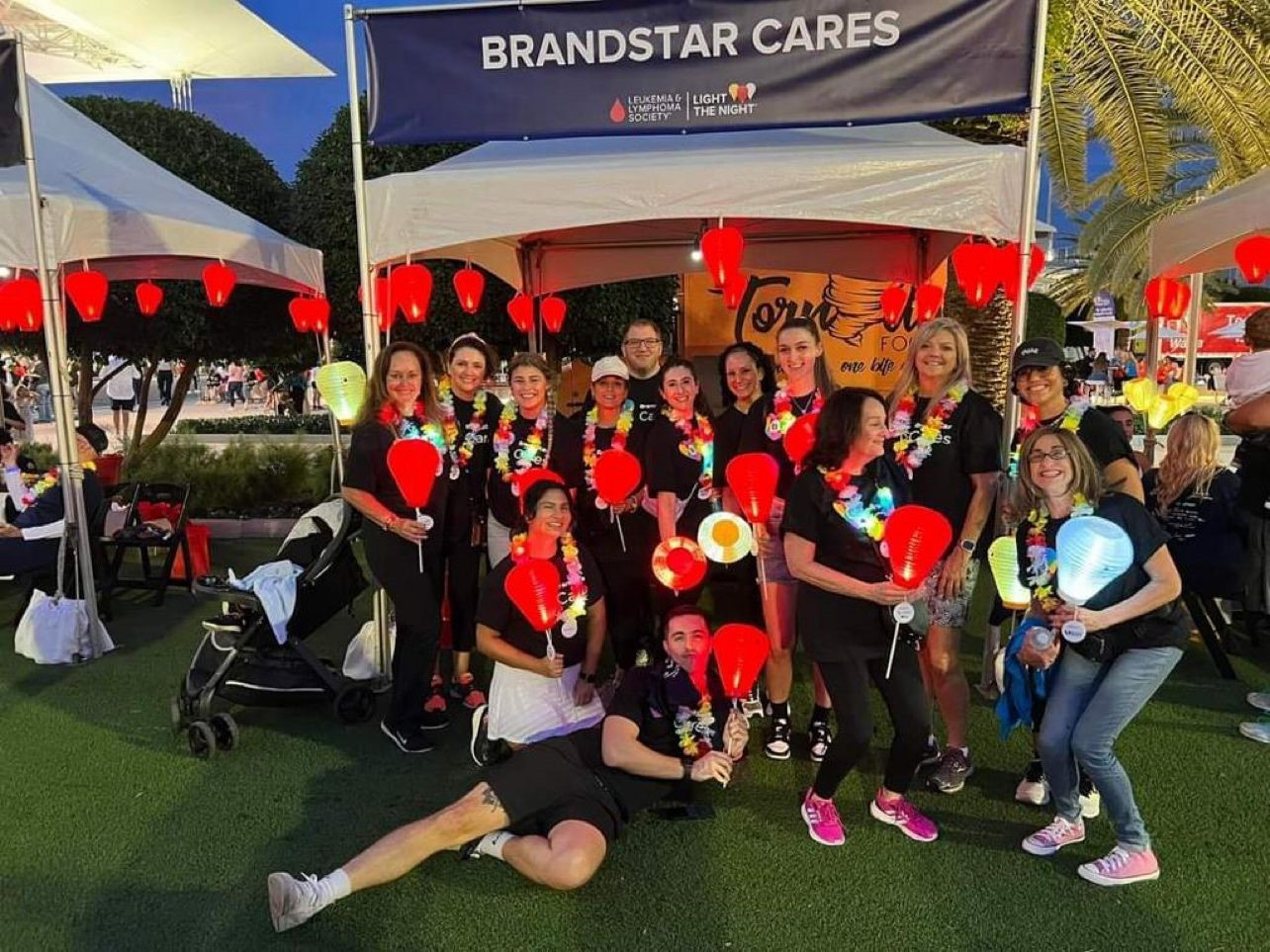 BrandStar Cares - Light Up the Night Event to benefit LLS.