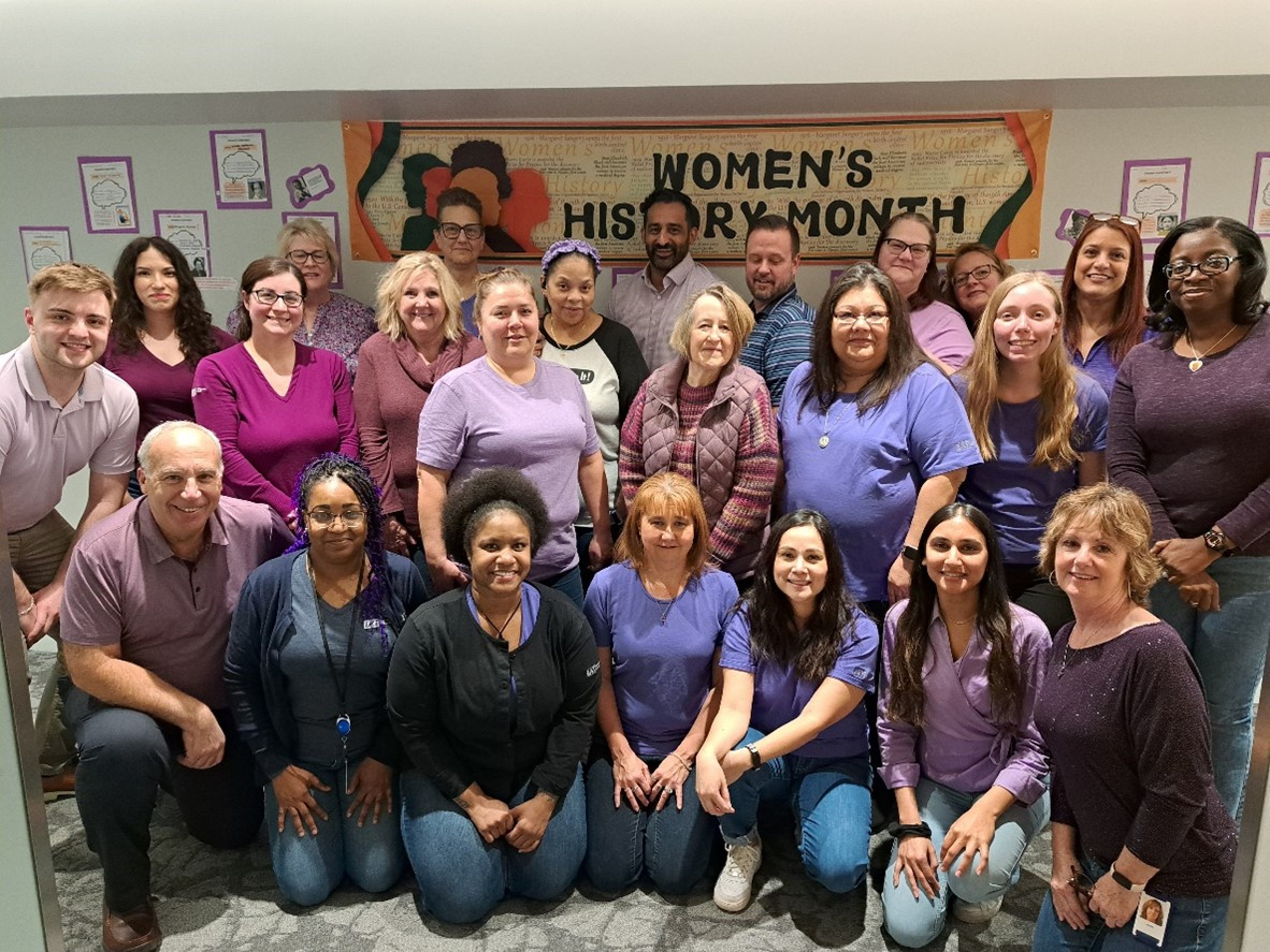 IAT Insurance Group proudly dons purple to support International Women's Day.