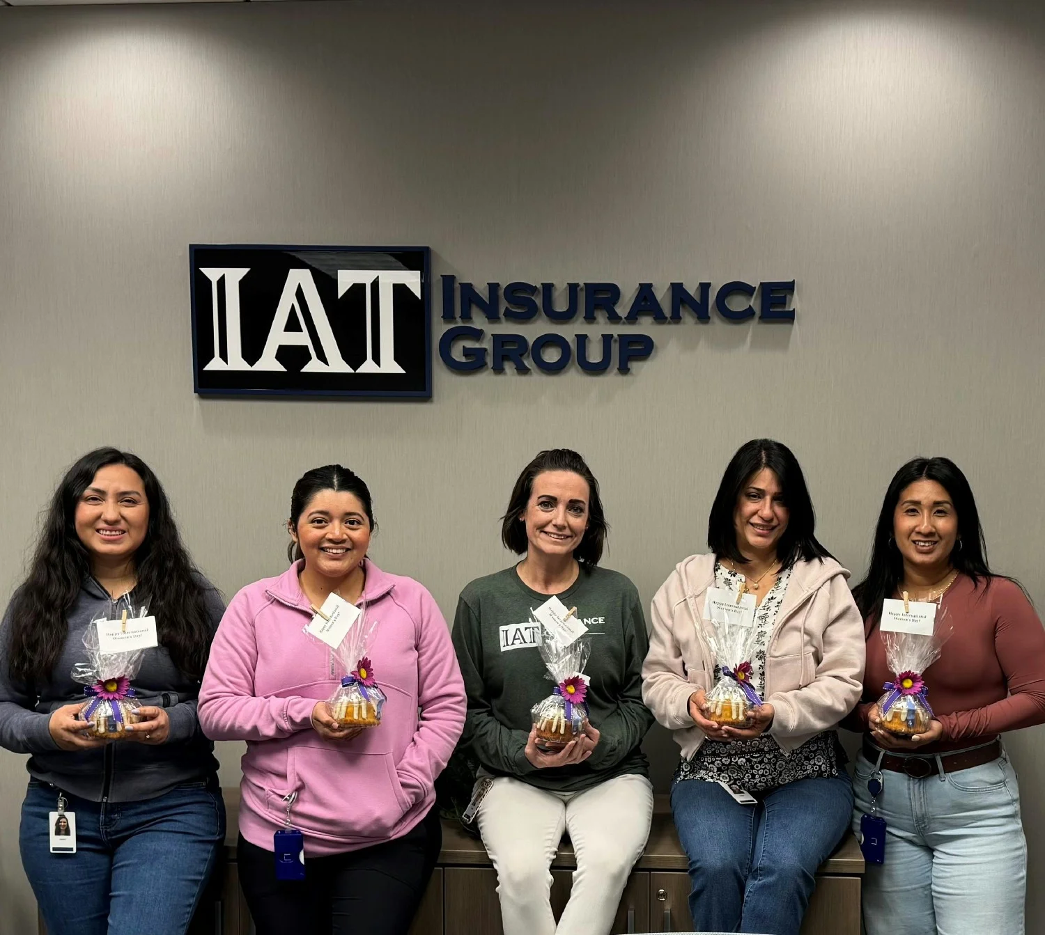 IAT's Houston, TX team celebrated International Women's Day with a treat.