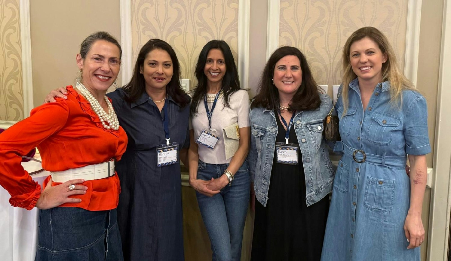 Team enjoying time together during one of our in-person events.  
