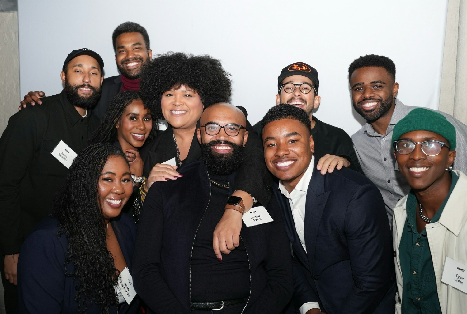 Blak'stars, our Black Employee Resource Group, at their annual rooftop social
