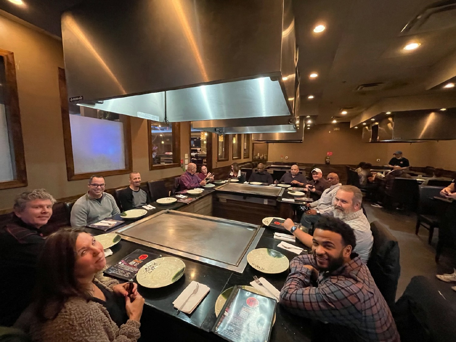 Our Texas team enjoying a fun holiday lunch. 