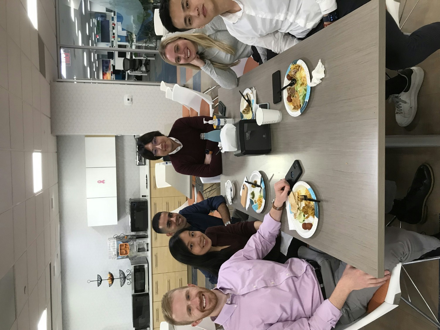 The team in Clark had both a delicious meal to celebrate the Eid al-Fitr, and a lesson on the holiday.